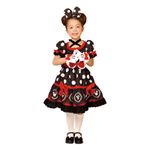 【コスプレ】 RUBIE'S（ルービーズ） 95076M Gothic Costume Child Minnie Black M ゴシックミニー ブラック