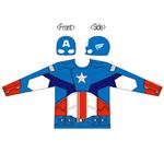 【コスプレ】 RUBIE'S（ルービーズ） 95069 CAPTAIN AMERICA Costume Kit 長袖 キャプテンアメリカ