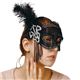 RUBIE'Si[r[Yj 95161 Domino Mask Feather Black摜ŏP