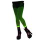 RUBIE'Si[r[Yj 30843 Green Fishnet Stockings摜ŏP