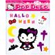 RUBIE'Si[r[Yj 95057 Hello Kitty Pop Deco Vampire n[LeB|bvfR @pCA摜ŏP