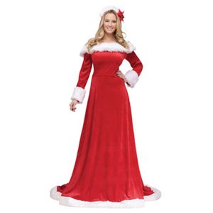 【コスプレ】S／M Holiday Gown Adlt 大人用（SM）