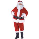 【コスプレ】Plsz Cmplt Velour Santa Suit 大人用（PLUS）