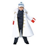 【コスプレ】 RUBIE'S (ルービーズ)　Child Marine Coat ＆ Cap Set Mサイズ
