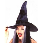 【コスプレ】 RUBIE'S (ルービーズ)　BK Velour Crooked Witch Hat 49231