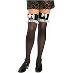 【コスプレ】 RUBIE'S (ルービーズ)　Maid Tights（メイドタイツ） 6168