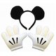 rubies 802540 Mickey Mouse Headband �� Glove Set �~�b�L�[�w�b�h�o���h �O���[�u�摜�ŏ��P