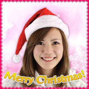 【クリスマスコスプレ 衣装】 Patymo クリスマスサンタ帽子 レッド