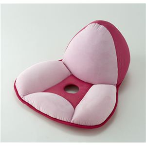 腹筋美尻クッション ピンク