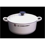 ル・クルーゼ （Le Creuset） 両手鍋 ココット・ロンド 20cm ホワイト