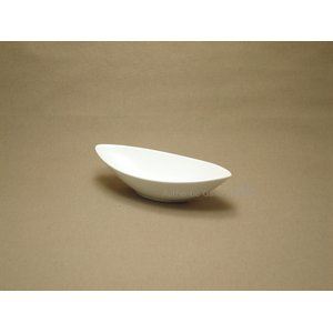 【セット販売】白い器 舟型深鉢 ホワイト Ｓサイズ （3個セット）