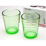 イッタラ　アイノアールト（ittala Aino Aalto）　タンブラー　アップルグリーン　ペア
