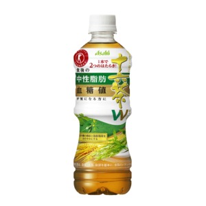 【まとめ買い】アサヒ 食事と一緒に十六茶Ｗ（ダブル） ペットボトル 500ml×24本（1ケース）【特定保健用食品/トクホ飲料】