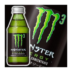 【まとめ買い】アサヒ モンスターエナジー Ｍ3 ワンウェイびん 150ml×24本（1ケース）