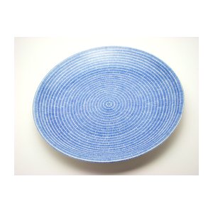アラビア（ARABIA) 24h アベック（Avec） プレート26ｃｍ ブルー