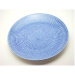 アラビア（ARABIA) 24h アベック（Avec） プレート26ｃｍ ブルー