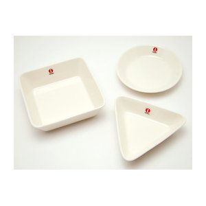 【セット販売】iittala Teema（イッタラ　ティーマ）　ミニサービング3個セット ホワイト