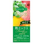 【まとめ買い】伊藤園 ビタミンフルーツ 熟ミックス 紙パック 200ml×48本（24本×2ケース）