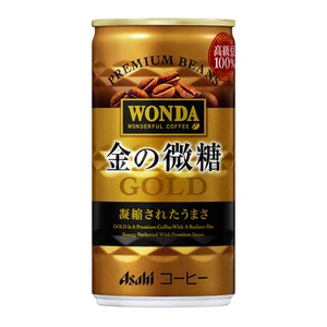 【まとめ買い】アサヒ ワンダ 金の微糖 缶 185g×30本入り（1ケース）