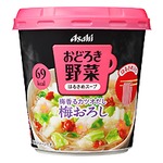 【まとめ買い】アサヒフーズ おどろき野菜 梅おろし 24カップ入り（6カップ×4ケース）