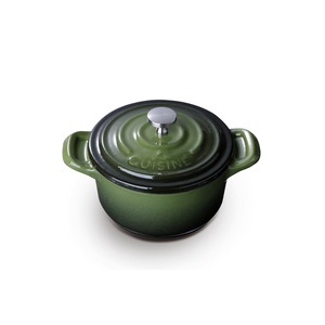 La CUISINE（ラ・キュイジーヌ) ミニココット10ｃｍ グリーン LC-2550