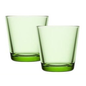  iittala Kartio（イッタラ カルティオ）  タンブラー ペアセット アップルグリーン