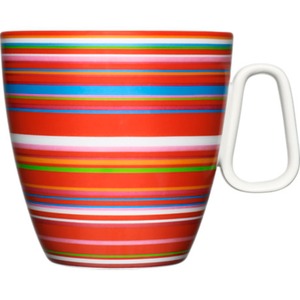 イッタラ iittala オリゴ Origo マグカップ ハンドル付 400ml レッド【冬季限定品】