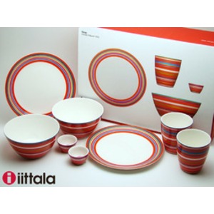 イッタラ iittala オリゴ Origo スターターセット 8点セット レッド【冬季限定品】