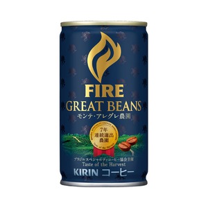 【まとめ買い】キリン ファイア グレートビーンズ 〜モンテ・アレグレ農園〜 缶 165g(165ml)×60本（30本×2ケース）