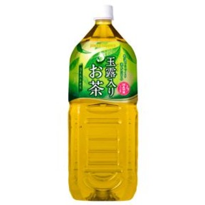 【まとめ買い】ポッカサッポロ 玉露入りお茶 ペットボトル 2.0L 12本入り【6本×2ケース】