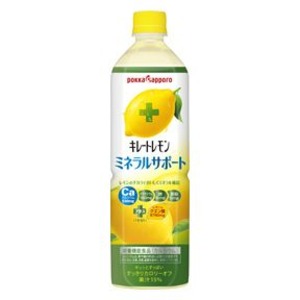 【まとめ買い】ポッカサッポロ キレートレモン ミネラルサポート ペットボトル 900ml　24本入り【12本×2ケース】