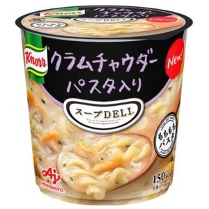【まとめ買い】味の素 クノール スープDELI ボストンクラムチャウダー 21.8g×24カップ（6カップ×4ケース）