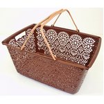 【全10色！日本製】MAHALO BASKET（マハロバスケット）ショコラクッキー　MB005【おしゃれなマイバスケット】