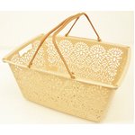 【全10色！日本製】MAHALO BASKET（マハロバスケット）スウィートココア　MB014【おしゃれなマイバスケット】