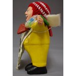 【エケコ人形19cm】L サイズのエケコ人形・色はイエロー（黄色） （ペルー直輸入）