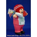 【エケコ人形15cm】【TYPE:1】ピンク色（桃色） 女性に人気！（ペルー直輸入）