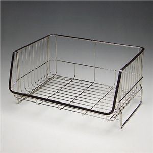 ファビエ 積み重ね水切りかご（深型）