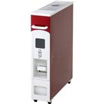 マッキンリー 米びつ スリムライスボックス 6kg収納型 レッド（赤） RE210／RS