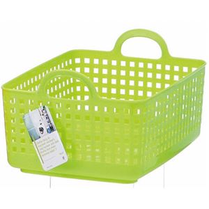 吉川国工業所 ランドリーバスケット グリーン