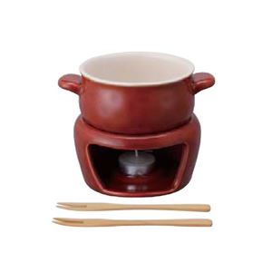 キントー ほっくり チーズフォンデュ レッド