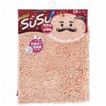 山崎産業 バスマット スウスウ キングサイズ 60×90cm 抗菌仕様 ピンク