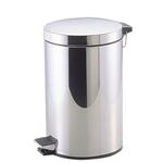 パール金属 ごみ箱 ペダルペール ステンレス製 12L 〔キッチン用おしゃれダストボックス〕