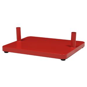 ケイジーワイ ポストスタンド 自立ベース レッド AB-1