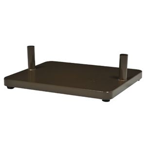 ケイジーワイ ポストスタンド 自立ベース ブラウンメタリック AB-1