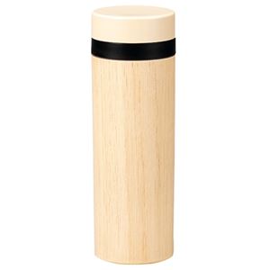 たつみや 水筒 直飲みプラマグボトル ナチュラルウッド 270ml