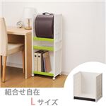 天馬 整理ラック プロフィックス ルームラック L ブラウン