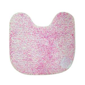 ヨコヅナ（旧：横綱工業） トイレマット 足元マット キャンディフロス ピンク 約55×60cm