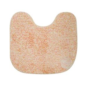 ヨコヅナ（旧：横綱工業） トイレマット 足元マット キャンディフロス オレンジ 約55×60cm