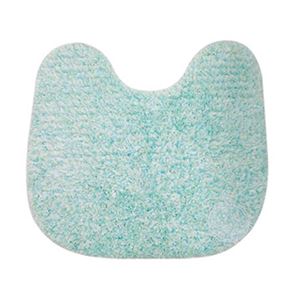 ヨコヅナ（旧：横綱工業） トイレマット 足元マット キャンディフロス ブルー 約55×60cm