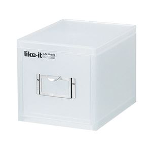 吉川国工業所 ライフモジュール A6 ファイルユニット 深 ホワイト LM-70